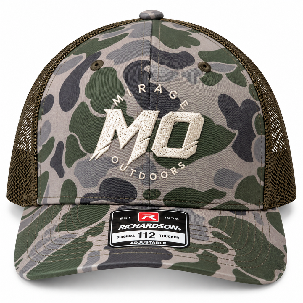 MO Marsh Duck Camo Trucker Hat – Loden/Camo