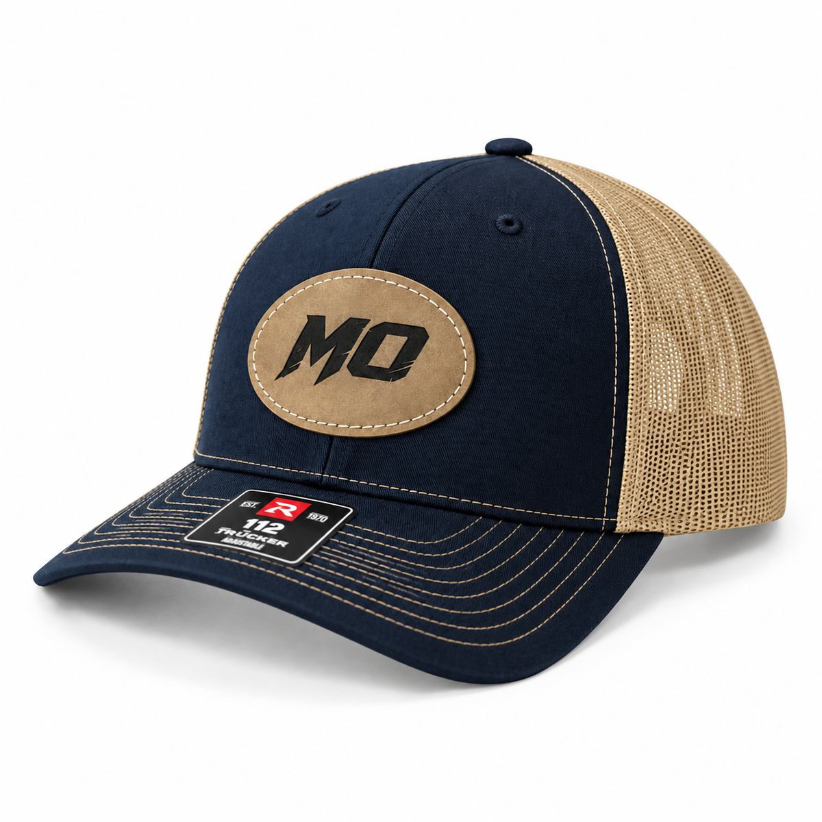 MO Circle Patch Trucker Hat